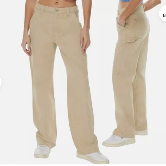 Aritzia TNA Greenwich cargo pant 0 Beige - Picture 1 of 6
